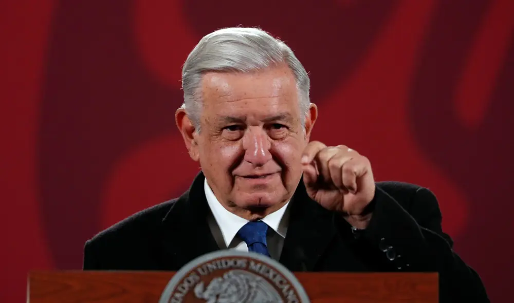 El mandatario mexicano se pronunció desde el Palacio Nacional. Foto:  El Carabobeño