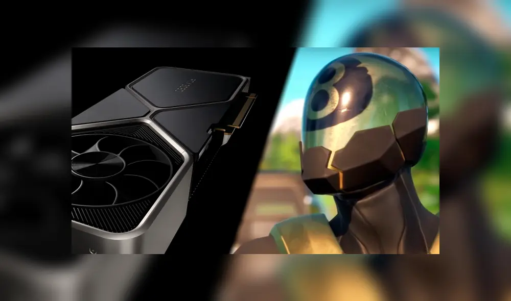 Fortnite tendrá ray tracing en tiempo real con la serie RTX 3000 tal como pasó con Minecraft con la RTX 2000. Imágenes: Nvidia/Epic Games.