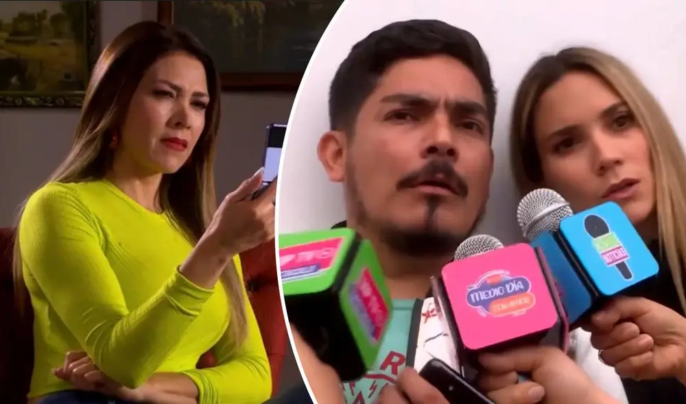 Joel y Macarena cayeron en una trampa de Dalila, quien regresó a "Al fondo hay sitio" luego de varias semanas de ausencia. Foto: composición/América TV