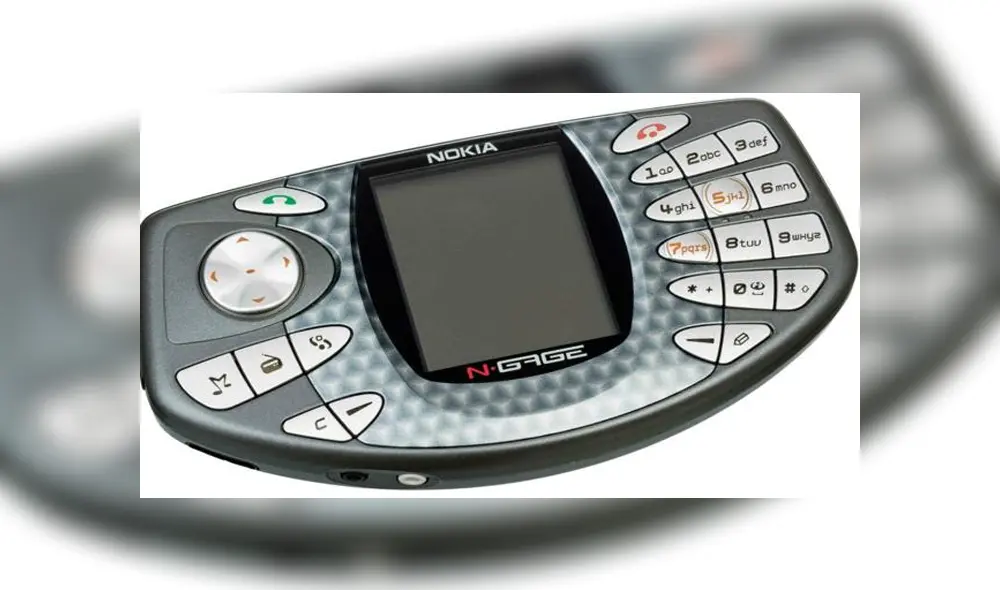 El Nokia N-Gage fue presentado en 2003. Foto: Nokia