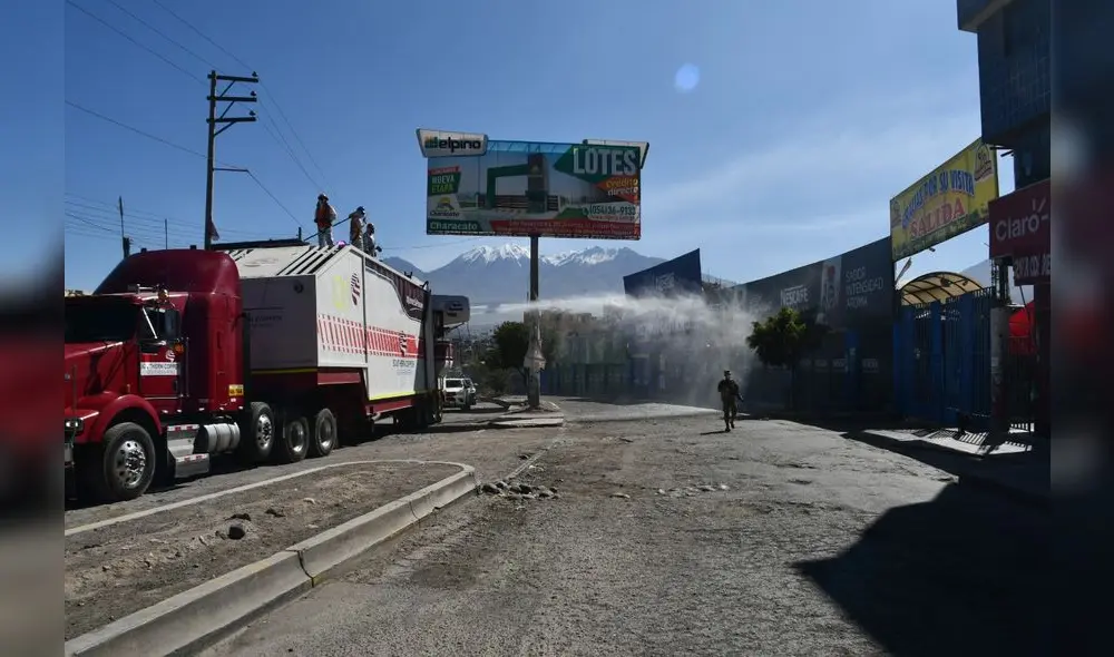 Unidades recorrieron vías principales de plataforma.