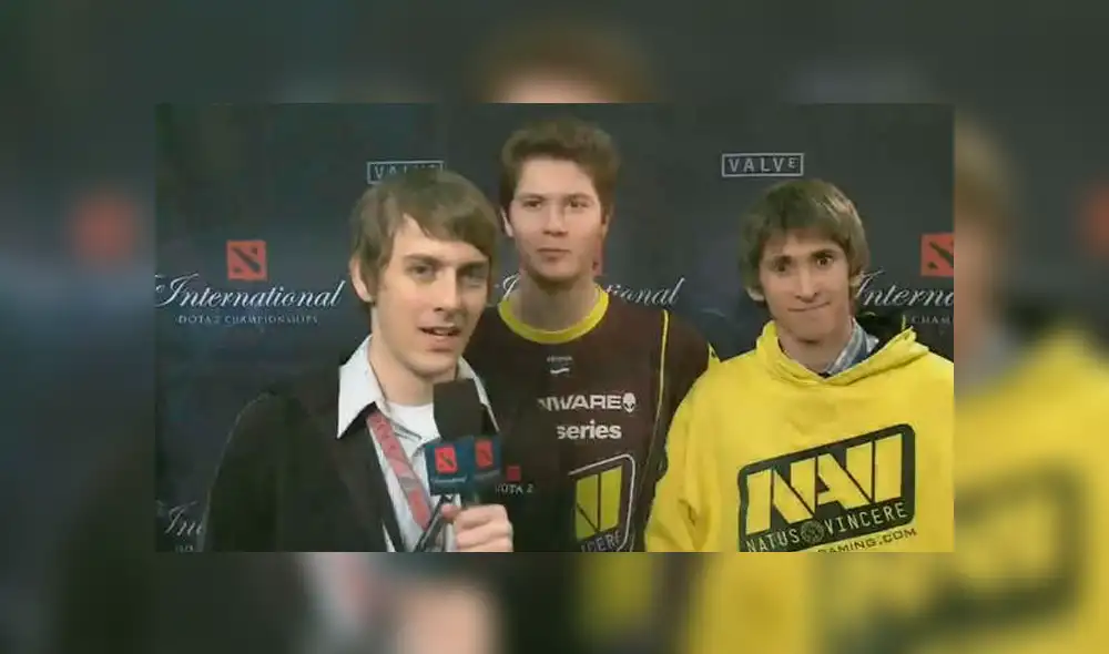'Puppey' y 'Dendi' en Na'Vi (circa 2011). 'Puppey' y 'Dendi' en Na'Vi (circa 2011).