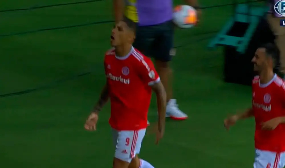 Paolo Guerrero anotó un golazo al final del primer tiempo e Internacional gana 1-0 a Tolima por la Copa Libertadores 2020. | Foto: Fox Sports
