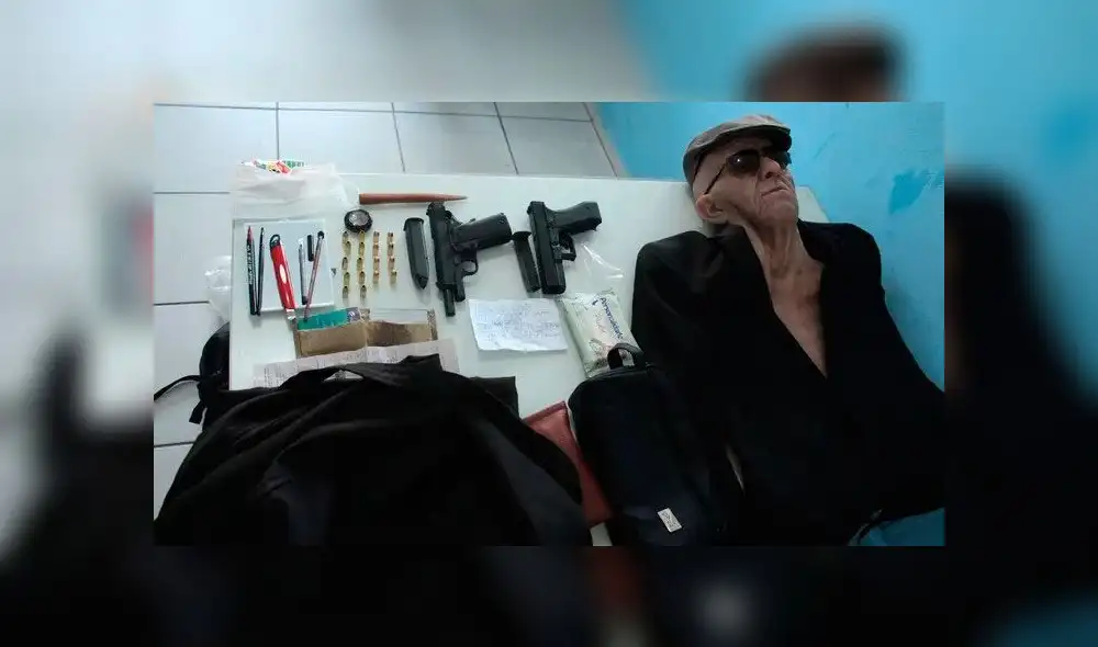 Capturan a un hombre disfrazado de anciano tras intentar robar un banco