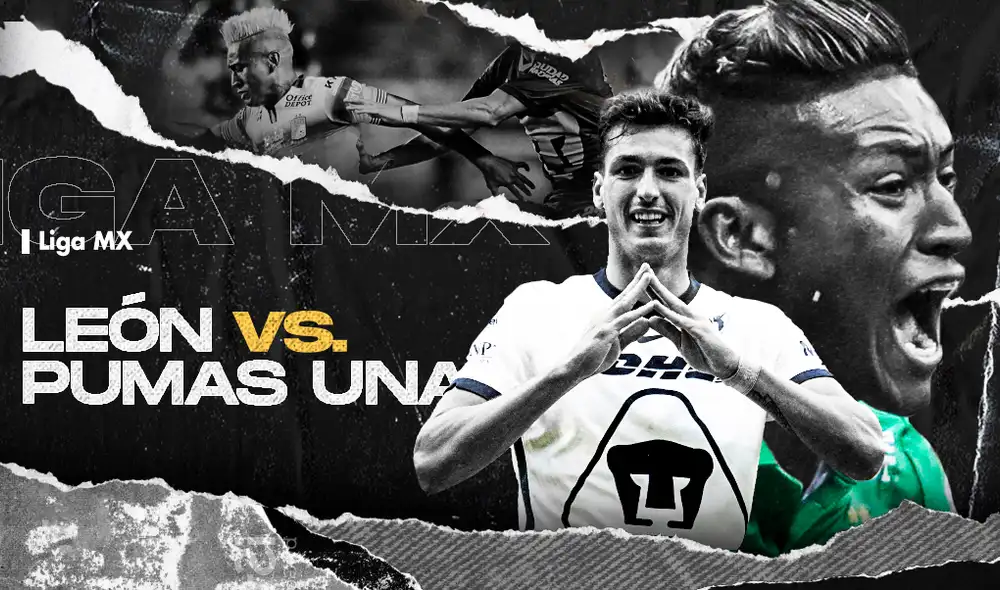 León vs. Pumas EN VIVO por la jornada 11 del Torneo Guardianes 2020 de la Liga MX. Gráfica: Fabrizio Oviedo/La República León vs. Pumas EN VIVO por la jornada 11 del Torneo Guardianes 2020 de la Liga MX. Gráfica: Fabrizio Oviedo/La República