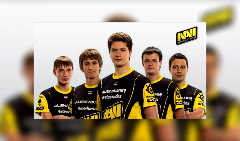 Equipo original de Na'Vi en 2011 y primeros campeones mundiales de Dota 2.