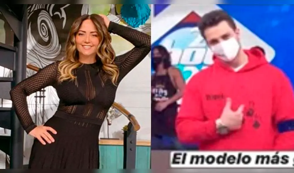 Nicola Porcella hace pasarela en tacos y hace reír a Andrea Legarreta