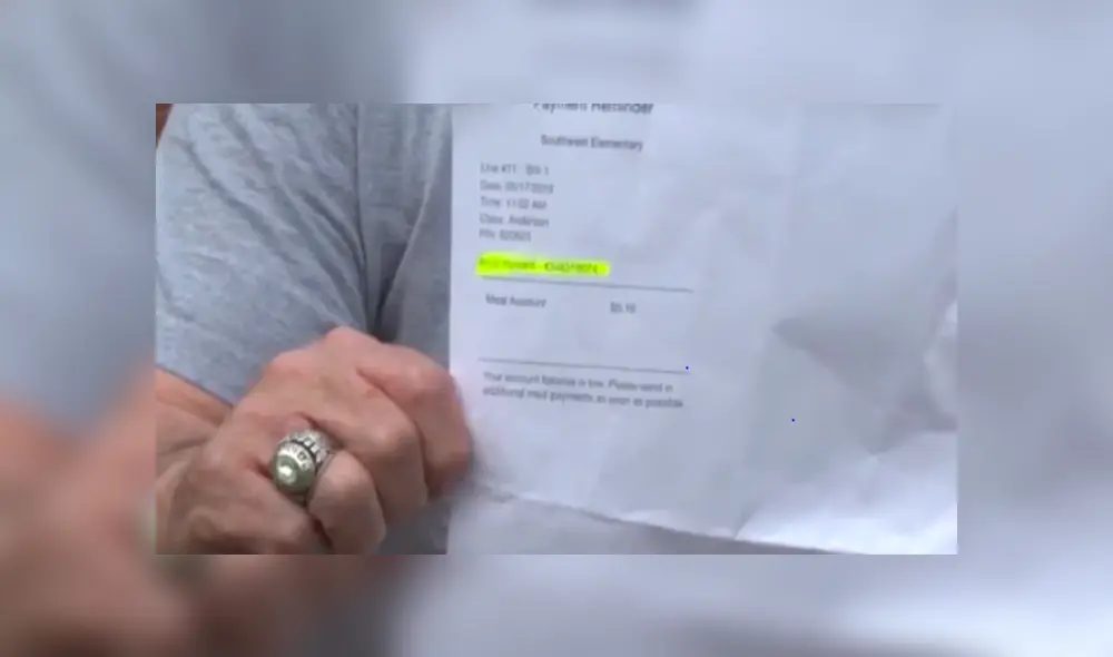 Piden a escolar de seis años devolver su almuerzo por no tener dinero para pagarlo [VIDEO]