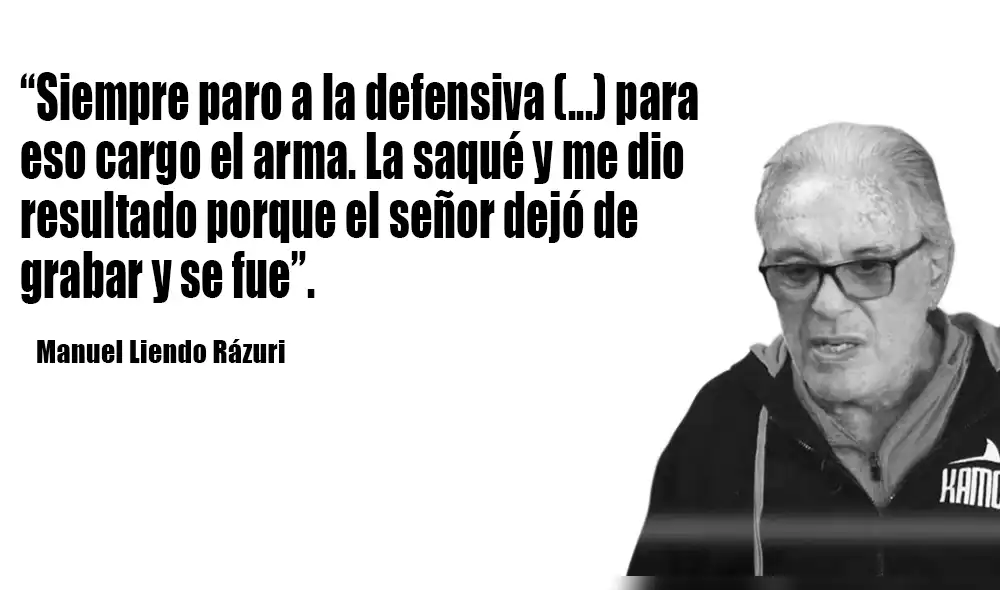 Las frases más polémicas de Manuel Liendo Rázuri [FOTOS]