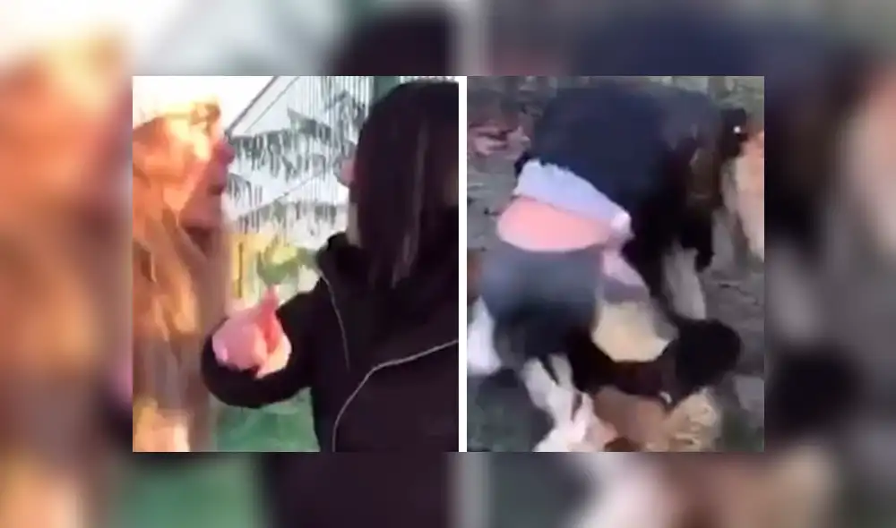 Madres se golpean brutalmente mientras sus hijos lloran asustados y todo queda grabado [VIDEO]