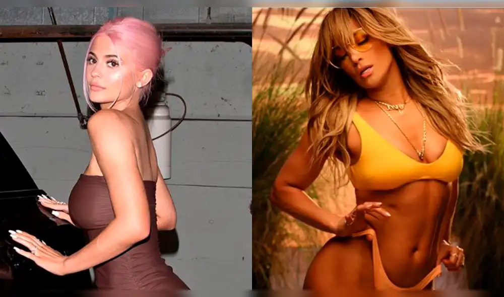 Kylie Jenner es sorprendida mientras analiza el derrier de Jennifer Lopez (Fotos)