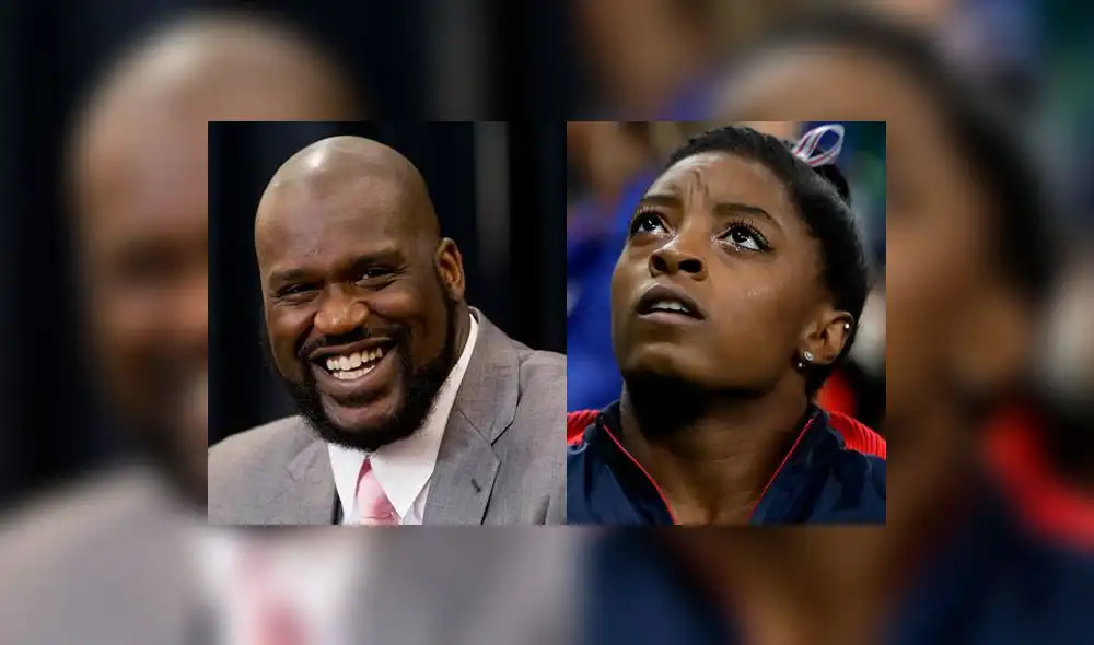 Instagram: La increíble diferencia de estaturas entre Simone Biles y Shaquile' O'Neal | FOTO Instagram: La increíble diferencia de estaturas entre Simone Biles y Shaquile' O'Neal | FOTO