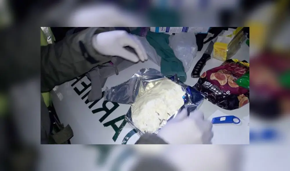 Los oficiales detuvieron a Cody Gregg por poseer ''cocaína'' en su mochila. Foto: Referencial