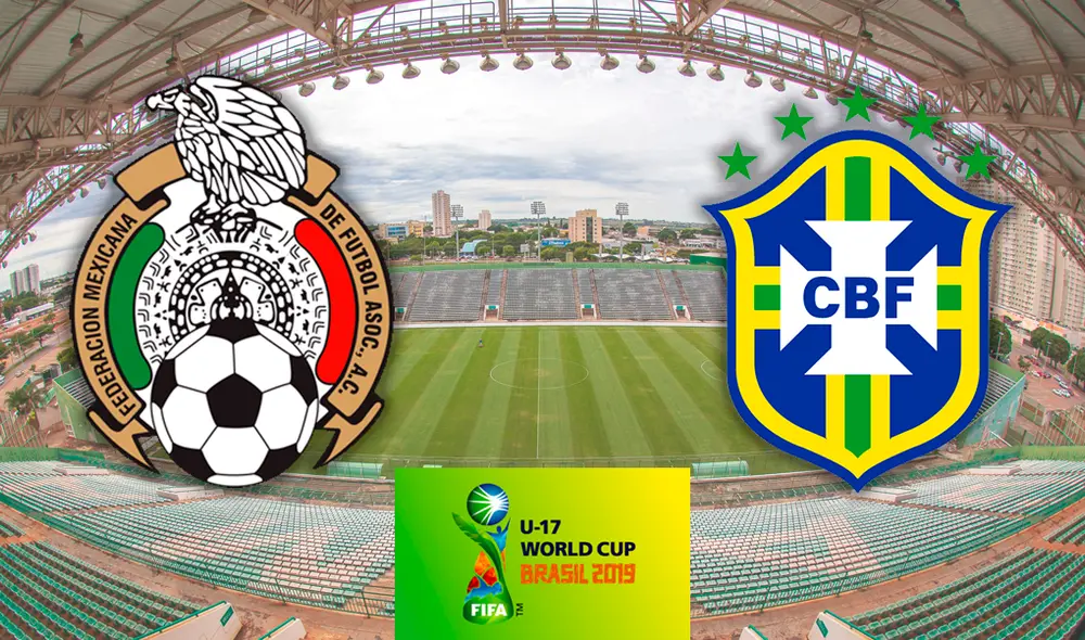 México y Brasil se enfrentan en la final del Mundial Sub-17. Foto: Composición México y Brasil se enfrentan en la final del Mundial Sub-17. Foto: Composición
