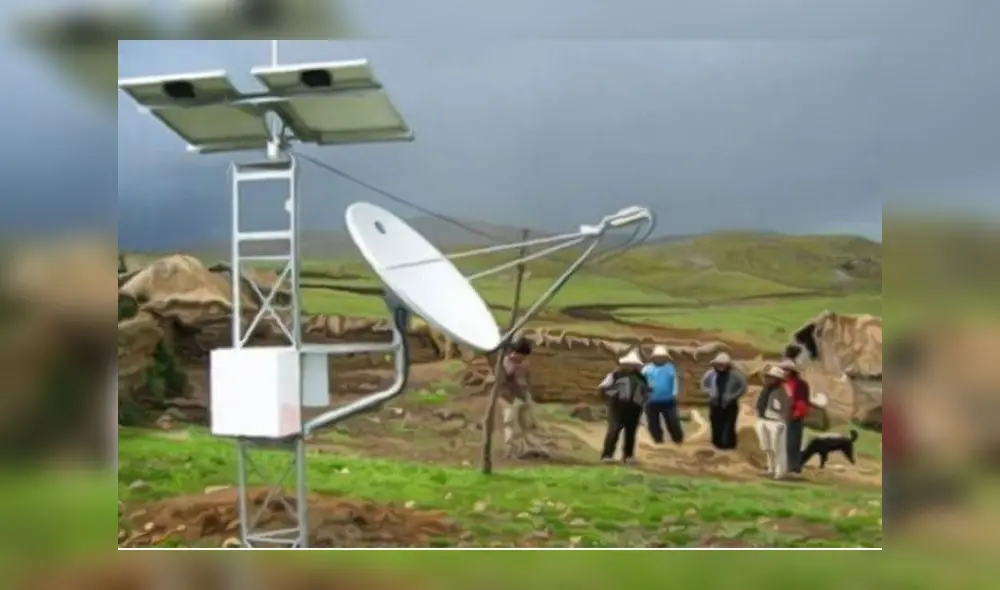 Comuna puso internet para cinco localidades.   Foto: Radio Pachamama