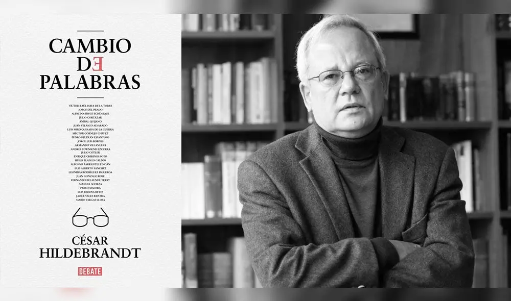 César Hildebrandt firmará ejemplares de "Cambio de palabras" en librería