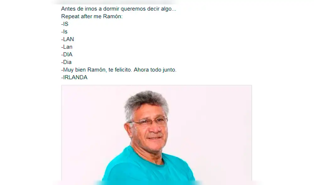 Facebook: Memes por comentarios de Ramón Quiroga en Perú vs. Islandia