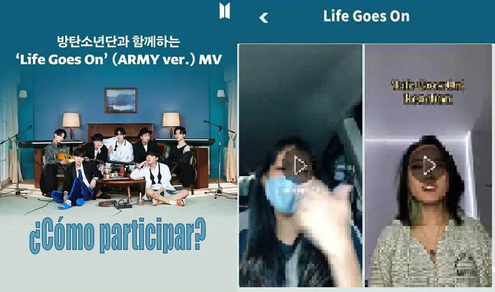Todos los datos que debe de saber ARMY para salir en el nuevo videoclip de BTS. Foto: Composición LR / Big Hit Todos los datos que debe de saber ARMY para salir en el nuevo videoclip de BTS. Foto: Composición LR / Big Hit