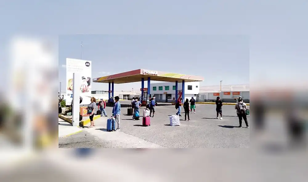 Trataron de salir de Tacna. Trataron de salir de Tacna.