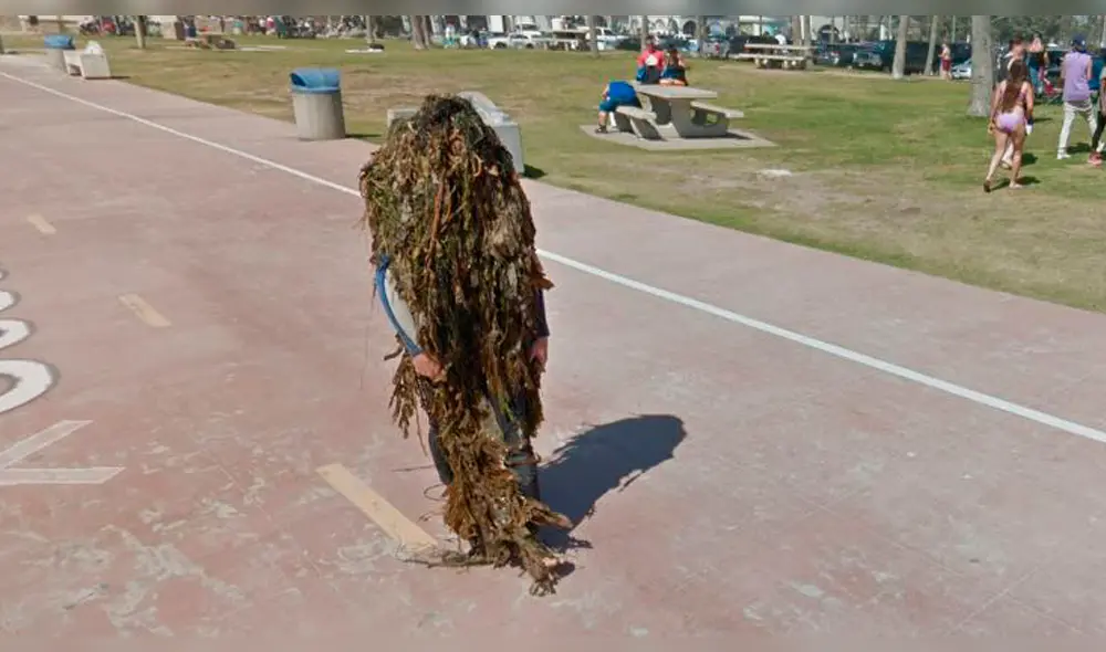 Google Maps capta aterrador 'Monstruo de algas' que aterra a bañistas en playa de EEUU [FOTOS]
