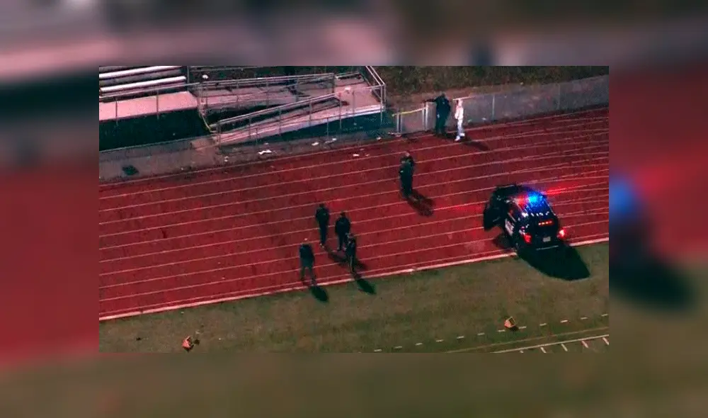 Un tiroteo dejó dos heridos durante partido de fútbol americano en una escuela secundaria [VIDEO]