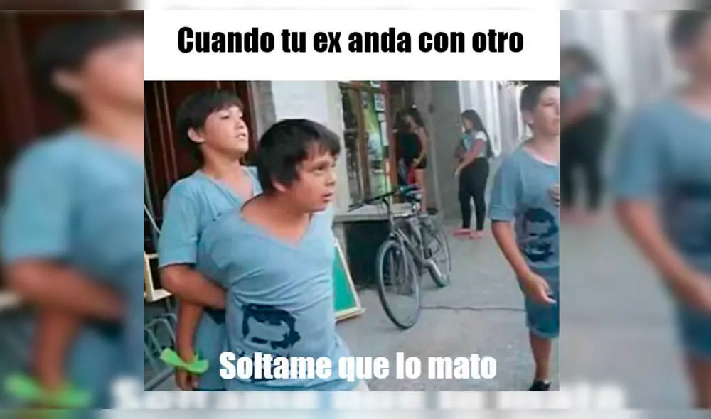 Facebook Viral: ¿Cuál es el origen del meme del "niño que quiere pelear"? [VIDEO]