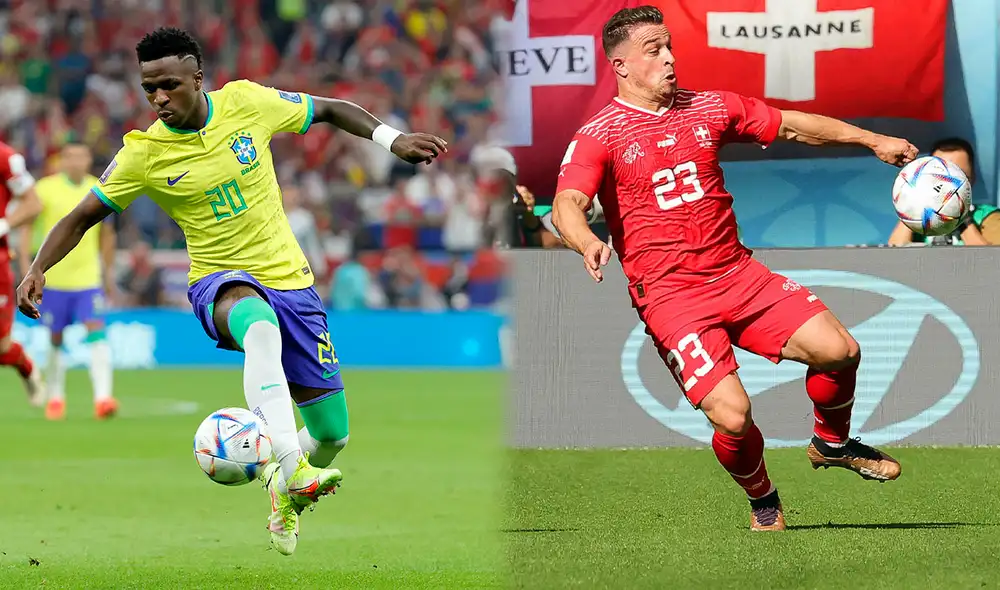 Brasil vs. Suiza: ambas escuadras ganaron en su debut por el Mundial Qatar 2022. Foto: composición de La República/EFE