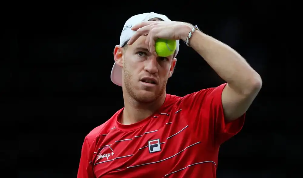 Diego Schwartzman. Foto: AFP