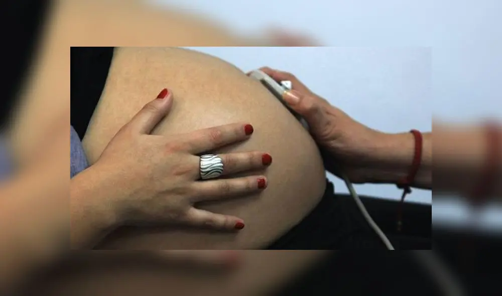 Fotografía de una embarazada. Foto: AFP. Fotografía de una embarazada. Foto: AFP.
