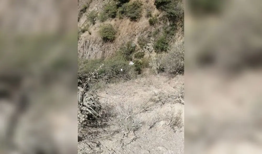 La Libertad: caída de colectivo a un abismo deja un muerto La Libertad: caída de colectivo a un abismo deja un muerto