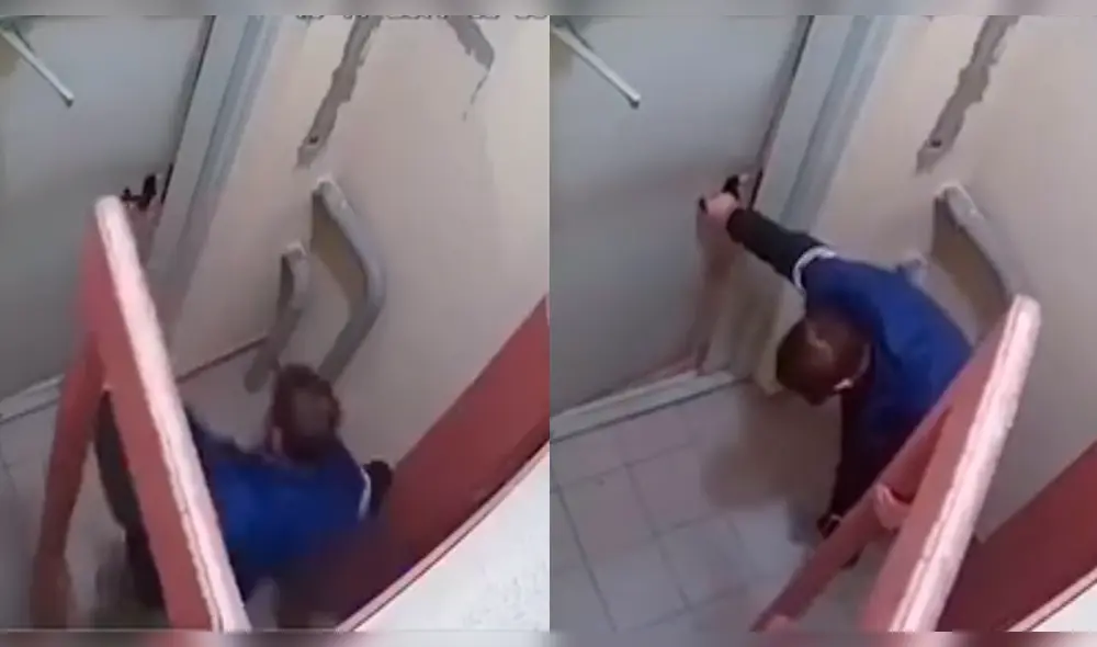 YouTube: Un borracho lucha tres horas para abrir una puerta y al final se lleva una gran sorpresa [VIDEO] 