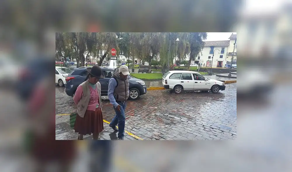 Lluvias e intensa sensación de frío en Cusco