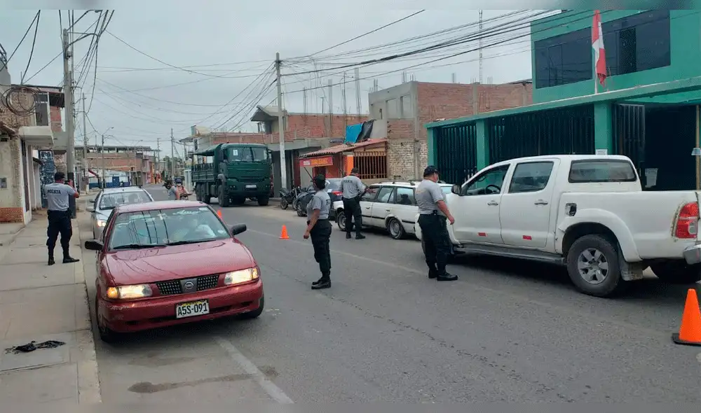 Policía Nacional realiza operativos.