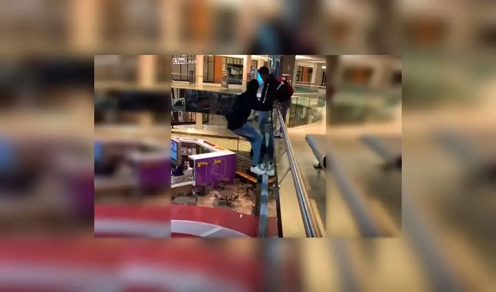 YouTube: ladrones fueron víctimas del karma tras intentar robar en un centro comercial