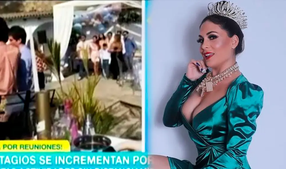 La fiesta que Evelyn Vela le realizó a su hija por sus quince años pese a la pandemia