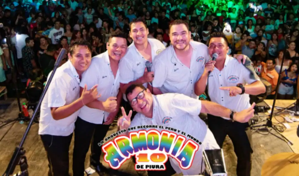 Armonía 10 alegró a todos sus fans al anunciar su show. Foto: Facebook Armonía 10 alegró a todos sus fans al anunciar su show. Foto: Facebook