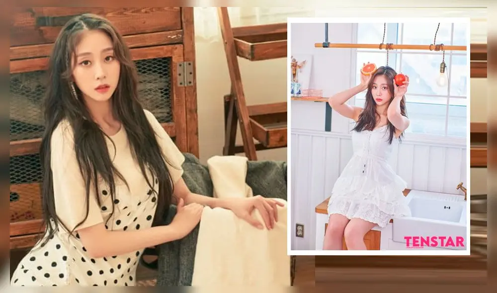 Jisoo en editorial fotográfica para la edición de julio de TENSTAR. Crédito: IG Ten Asia