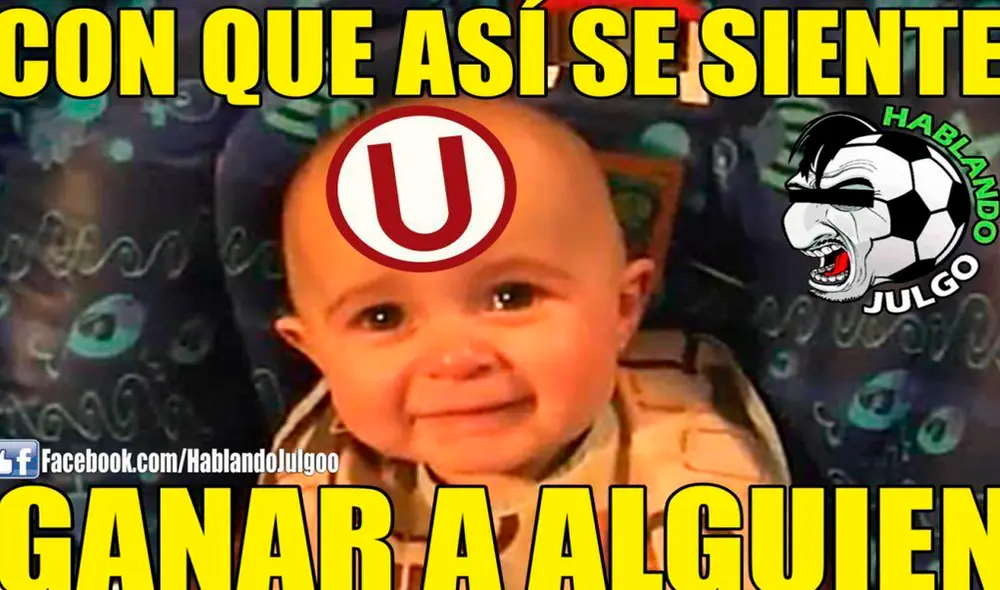 Universitario derrotó por la mínima a Alianza Lima (1-0) y las redes sociales se encendieron con los hilarantes memes.