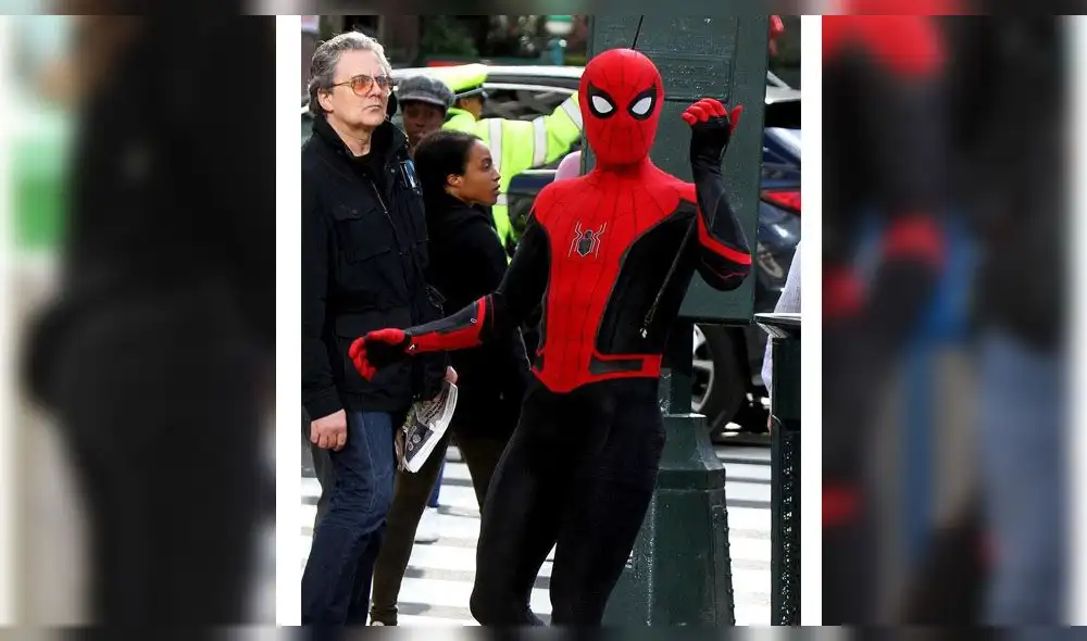 'Spiderman: Lejos de casa': filtran video del rodaje y revelan un nuevo traje