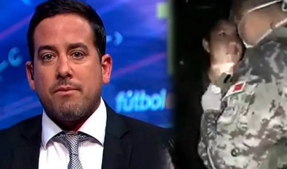 El periodista deportivo usó su cuenta de twitter para apoyar al militar.