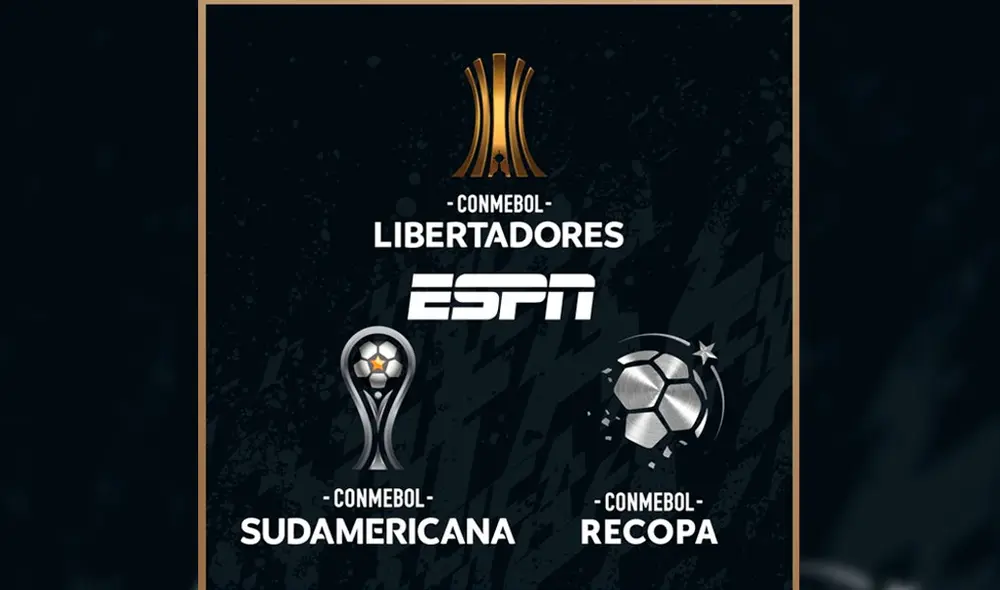 ESPN transmitirá la Copa Libertadores 2020 y la CONMEBOL Recopa. Foto: ESPN ESPN transmitirá la Copa Libertadores 2020 y la CONMEBOL Recopa. Foto: ESPN