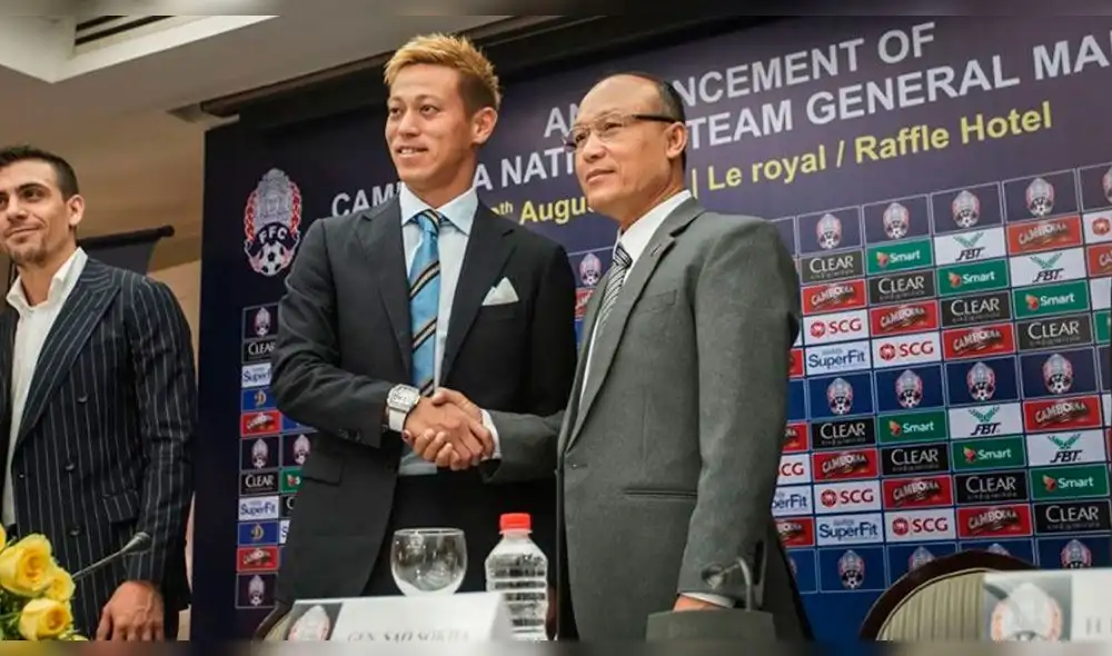 Keisuke Honda será jugador en Australia y entrenador de Camboya al mismo tiempo Keisuke Honda será jugador en Australia y entrenador de Camboya al mismo tiempo