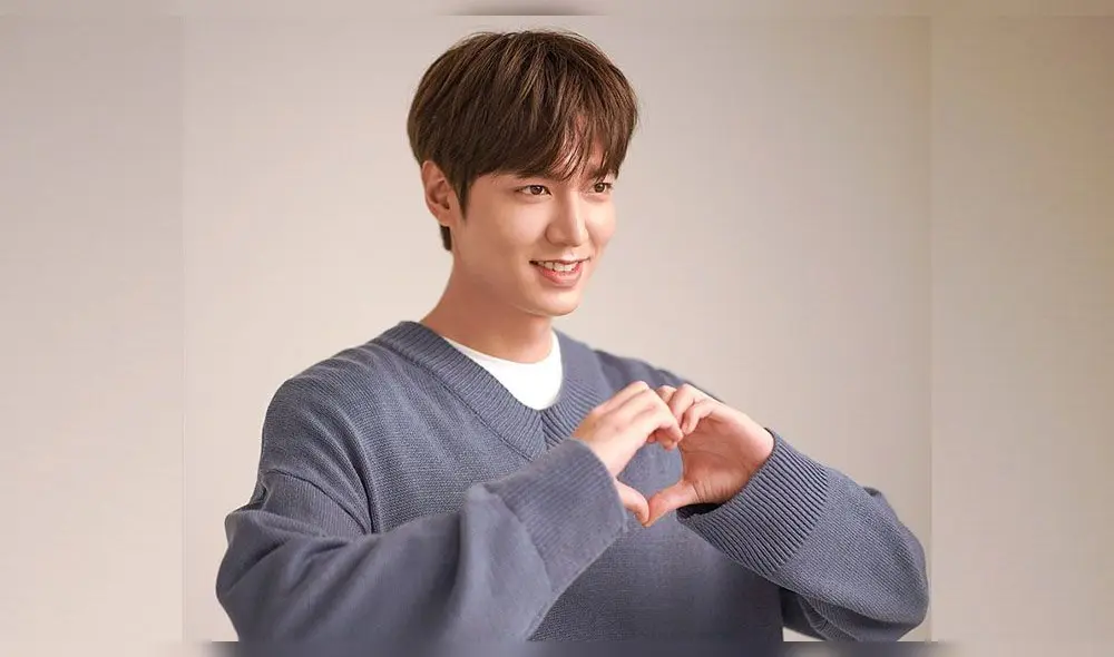 Lee Min Ho en detrás de escena para CF. Foto: MYM vía Naver