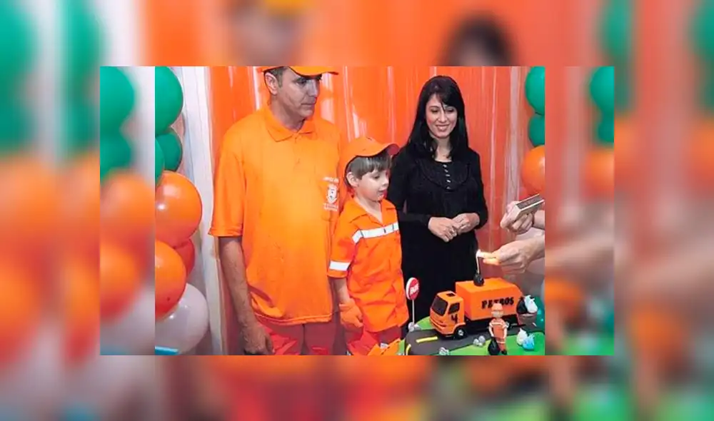 Facebook viral: niño celebra su cumpleaños con la temática del oficio de su padre y conmueve a miles [FOTOS]