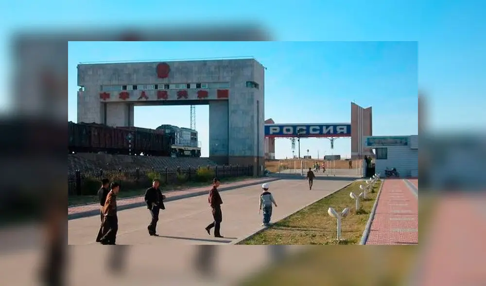 Imagen de una parte de la frontera entre Rusia y China. Foto: Difusión. Imagen de una parte de la frontera entre Rusia y China. Foto: Difusión.