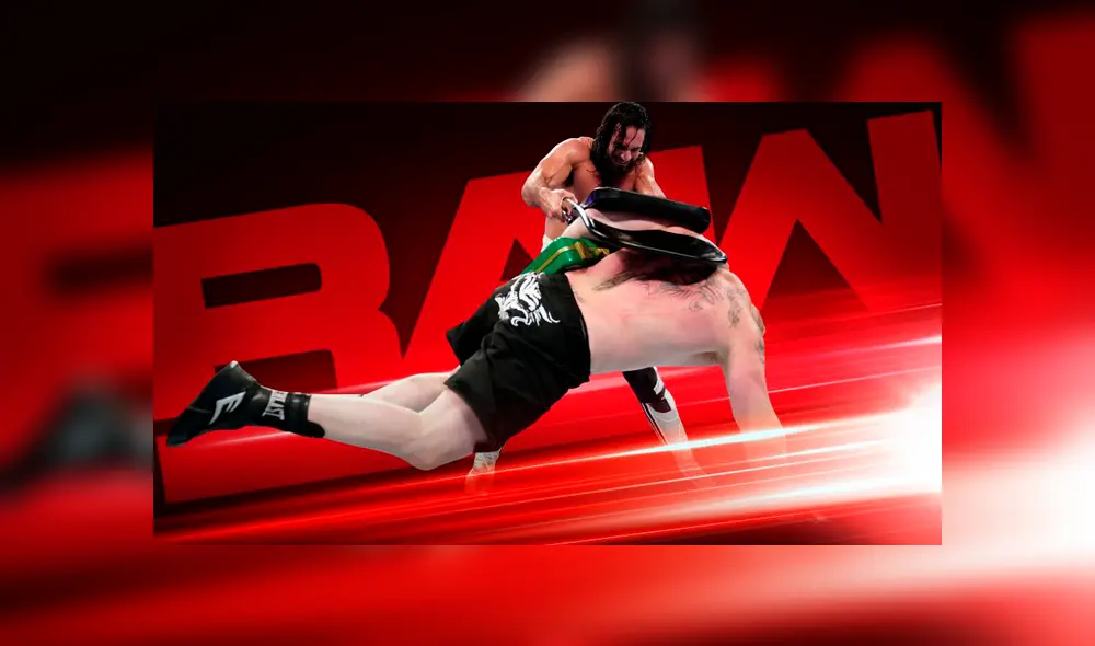 WWE RAW EN VIVO: Brock Lesnar buscará venganza sobre Seth Rollins