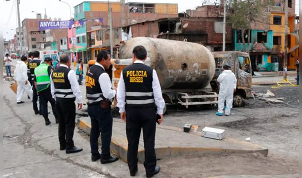 La deflagración del camión de gas ocurrió el 23 de enero. La deflagración del camión de gas ocurrió el 23 de enero.