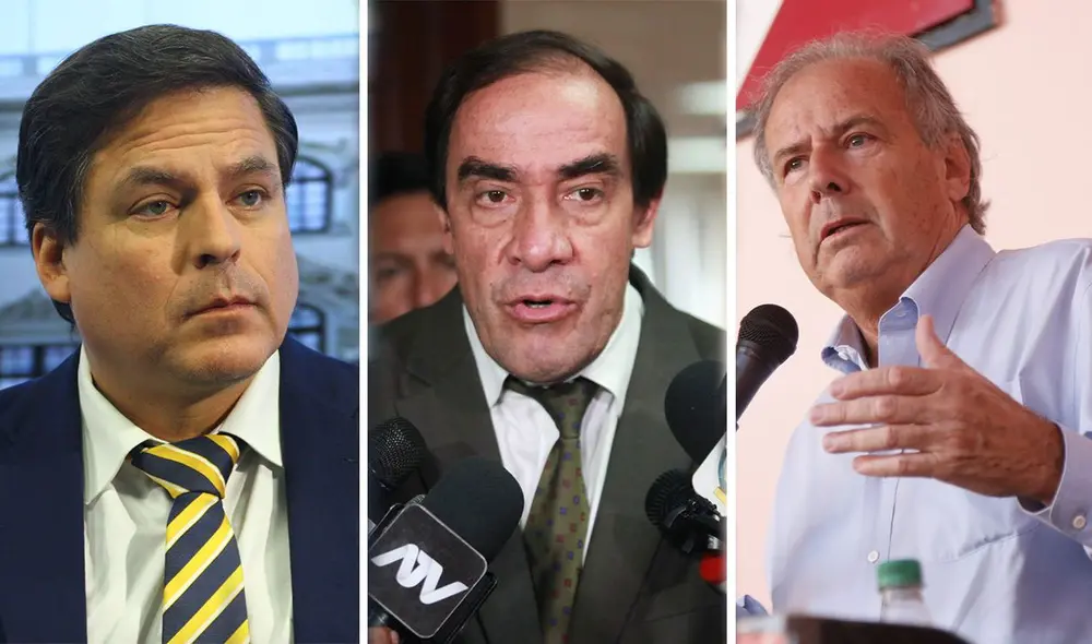 En Acción Popular, Alfredo Barnechea, Yonhy Lescano y Edmundo del Águila están inscritos como precandidatos a la presidencia. Foto: La República