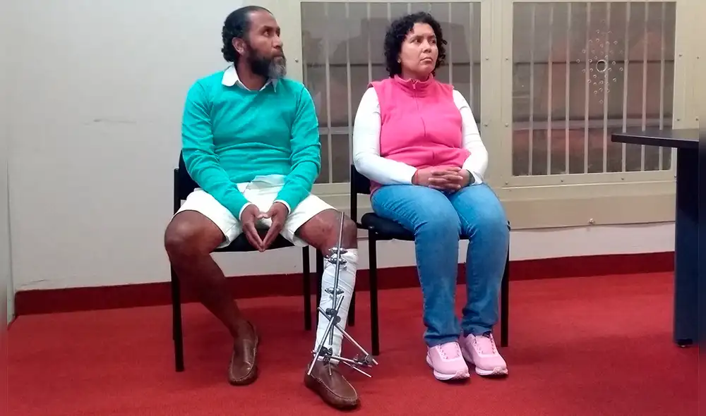 Los hermanos son Lenin Benites Aguirre y Claudia Benites Aguirre. (Foto: CSJ de Lima) Los hermanos son Lenin Benites Aguirre y Claudia Benites Aguirre. (Foto: CSJ de Lima)