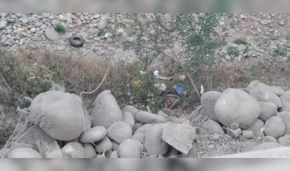 Dramático rescate de un joven que cayó por un acantilado al río Rímac [VIDEO]